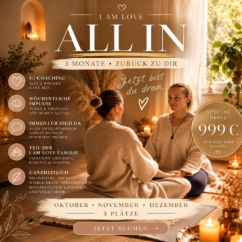 I AM LOVE – ALL IN
