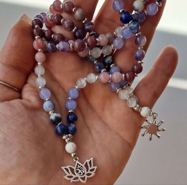 Neumond Mala-Kette „Licht & Balance“ – Bild 3